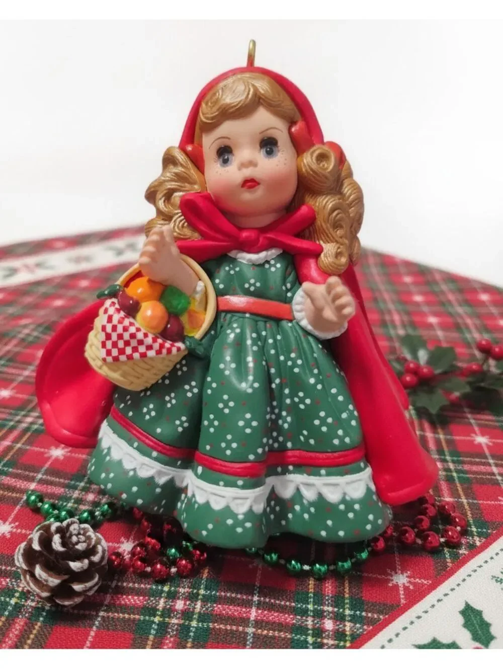 Vintage 1997 Hallmark Little Red Riding Hood Ornament – Madame Alexander #2